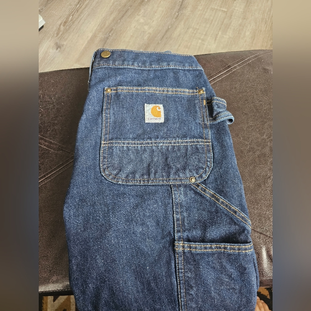 Carhahartt Relaxed Fit Double Front Men's Workwear Jeans Size 31×30 Logger Jeans